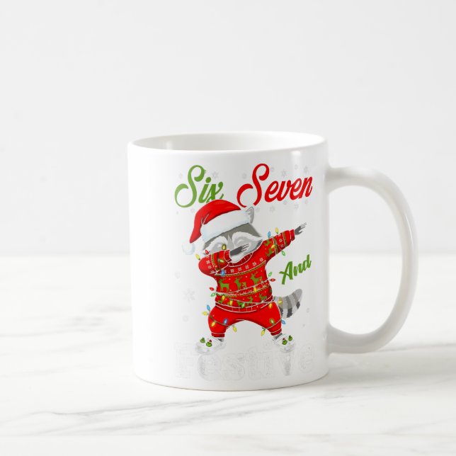 Mug 67 Noël Drôle Six Sept Bruh Meme Brainrot Sa (Droite)