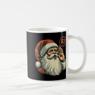 Mug 67 Noël Drôle Six Sept Mème Brainrot Père Noël C