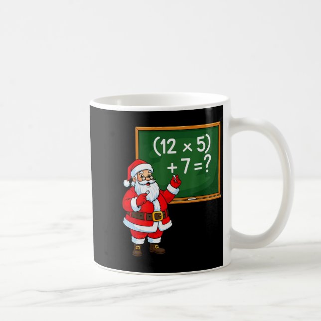 Mug 67 Noël du professeur Santa Six Sept Meme Brainrot (Droite)