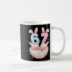 Mug 67 oeuf de lapin pour enfants fille garçon femmes