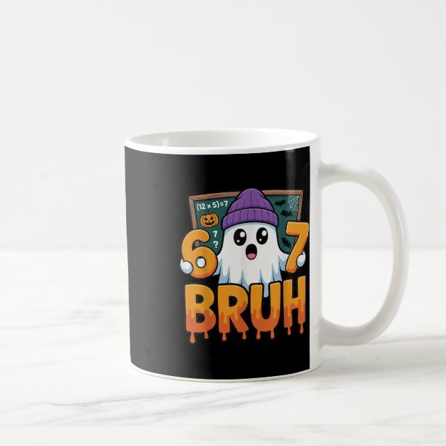 Mug 67 Prof Fantôme Six Sept Mème Équation Mathématiqu (Droite)