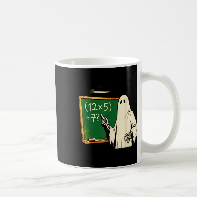Mug 67 Prof Halloween Fantôme Six Sept Mème Brainrot (Droite)