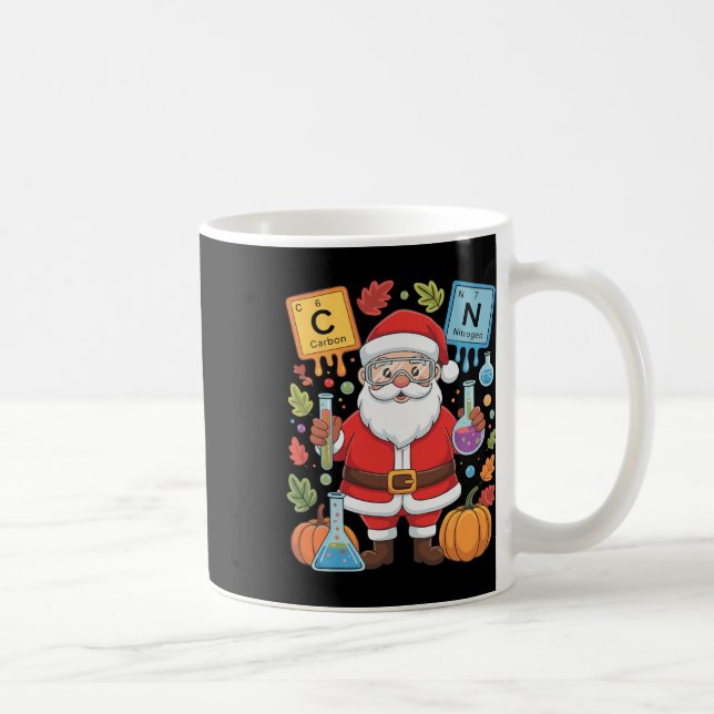 Mug 67 Professeur de chimie sciences Table périodique  (Droite)