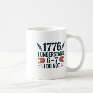 Mug 67 Professeur d'études sociales 1776 Je comprends