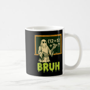 Mug 67 Professeur Halloween Fantôme Six Sept Mème Brai