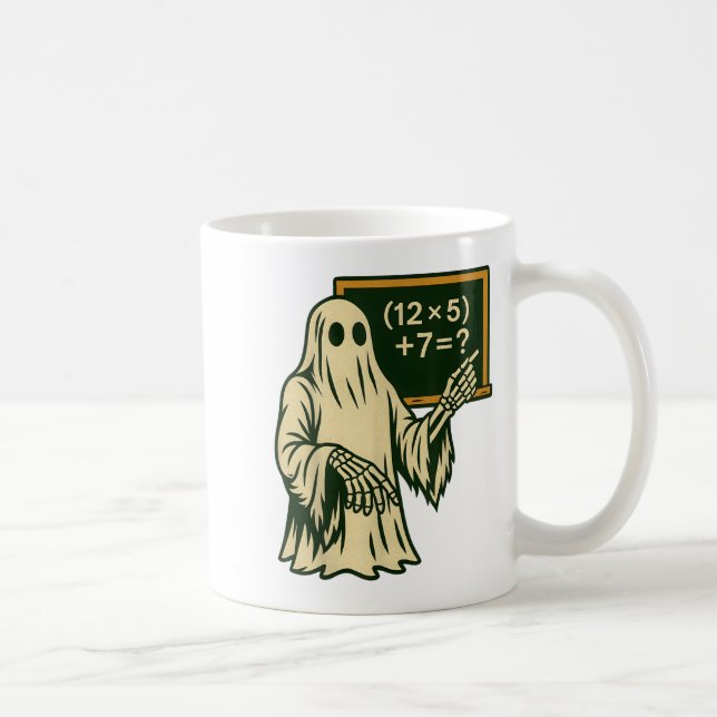 Mug 67 Professeur Halloween Fantôme Six Sept Mème Brai (Droite)