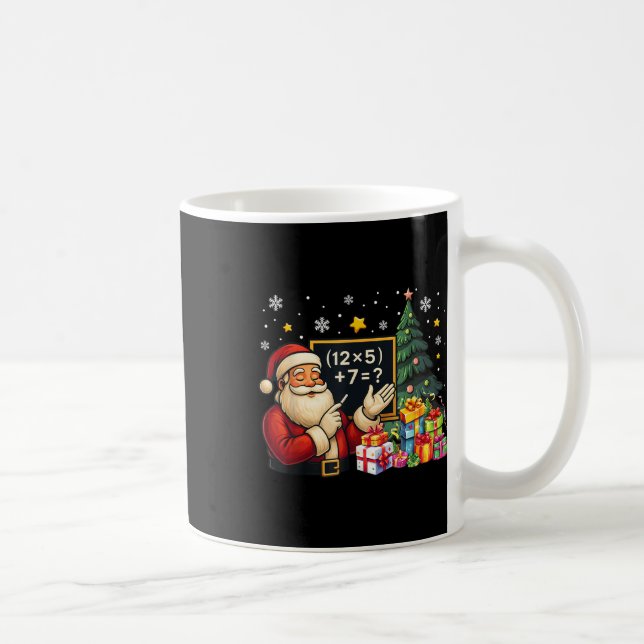 Mug 67 Professeur Santa Noël Six Sept Mème Brainrot (Droite)