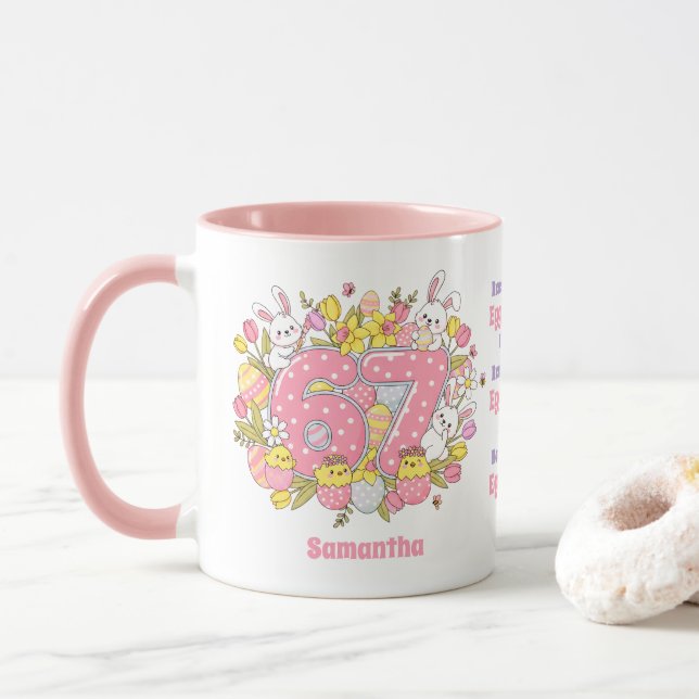 Mug 67 Reasons We’re Egg-cellent Friends! Easter (Avec donut)
