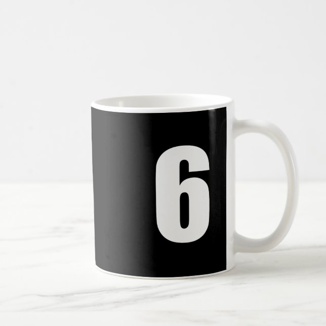 Mug 67 Six Seven 6 7 Création de Mème Drôle 6 7 Devant (Droite)
