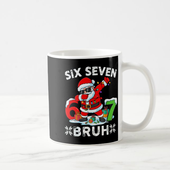 Mug 67 Six Seven Bruh Noël 6 7 Meme  (Droite)