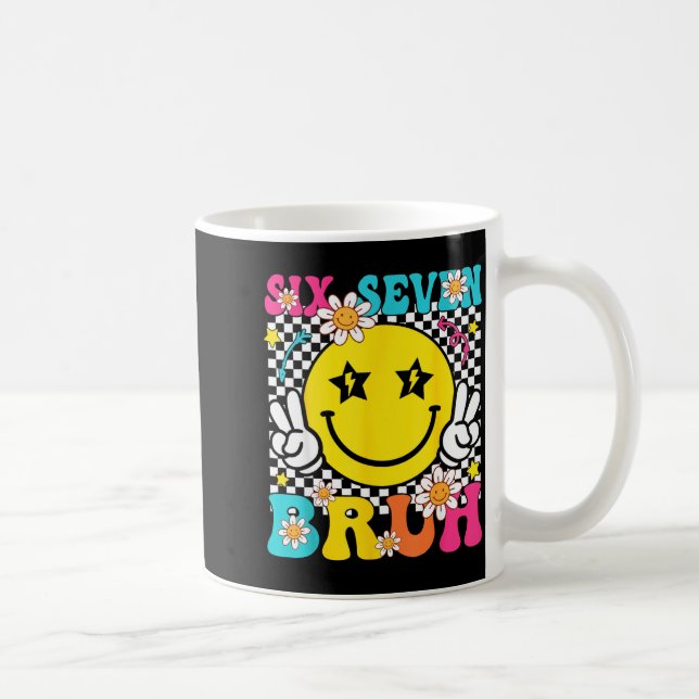 Mug 67 Six Seven Meme Gen Alpha Slang 6 7 Funny Boys G (Droite)
