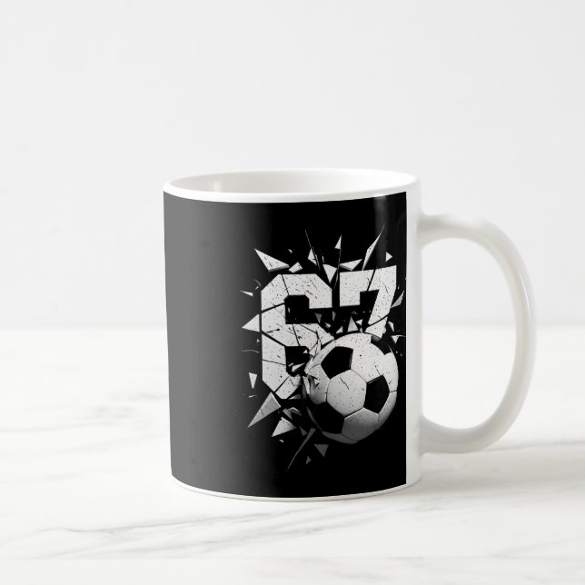 Mug 67 Six Seven Soccer Génération Alpha Brainrot Meme (Droite)