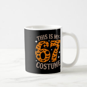 Mug 67 Sixty Seven Costume d'Halloween Drôle 6 7 Mème