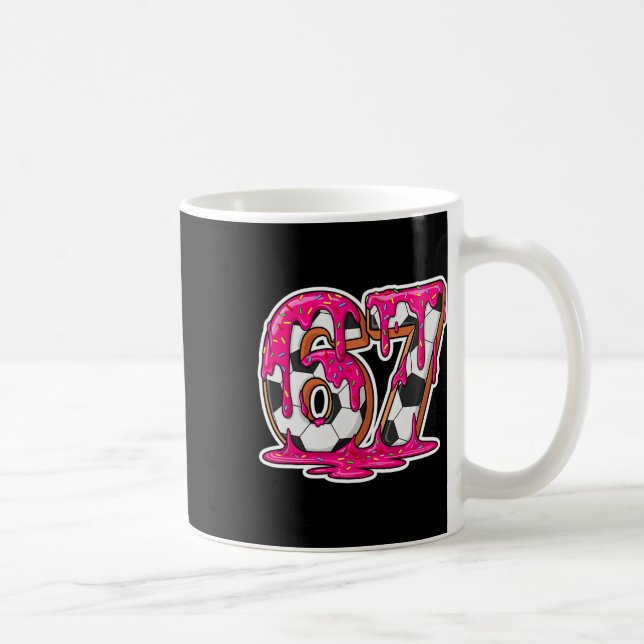 Mug 67 Soccer Crème Glacée Drip Brain Rot Meme _1  (Droite)