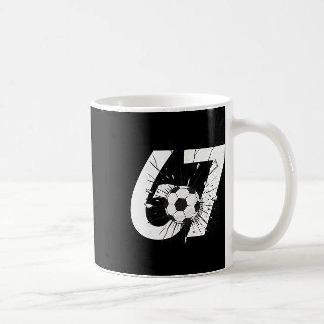 Mug 67 Soccer Six Seven 6 7 Meme 67 _3  (Droite)