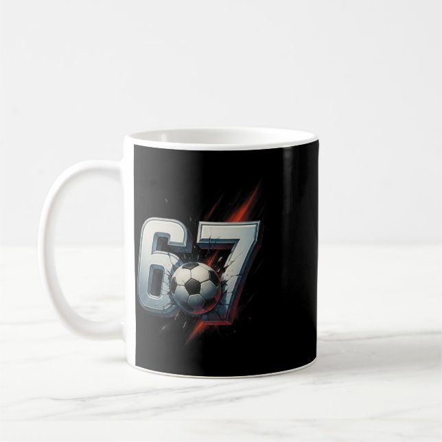 Mug 67 Soccer Six Seven 6 7 Meme 67 _4  (Gauche)