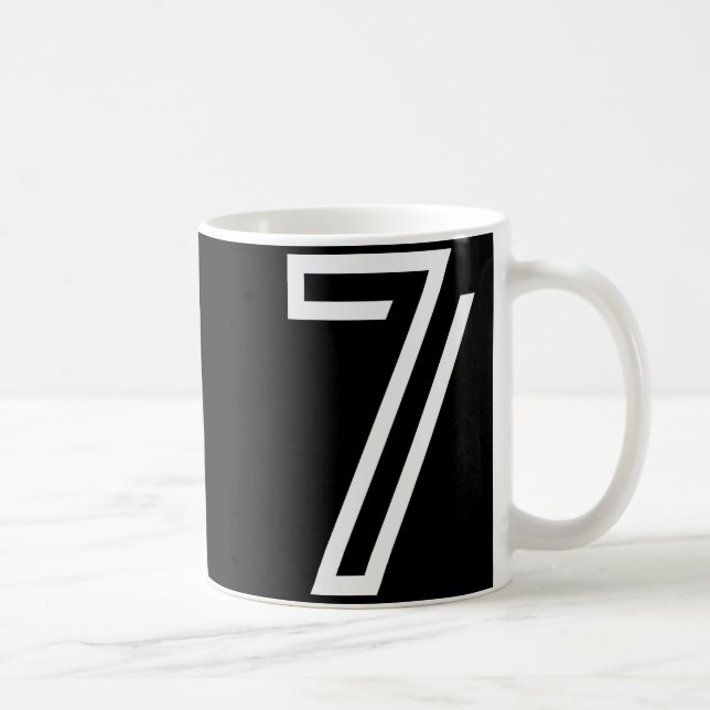 Mug 67 Soixante-Sept Conception de costume d'Halloween (Droite)