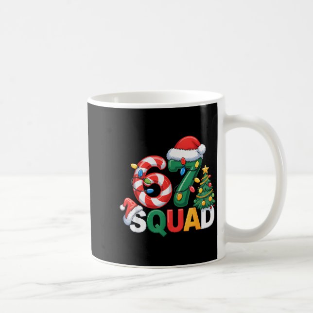 Mug 67 Squad Squad Professeur de Noël Design Drôle 67  (Droite)