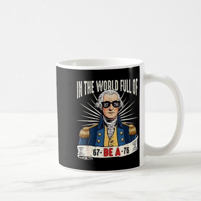Mug 67 To 76 Funny George Washington History Meme  (Droite)