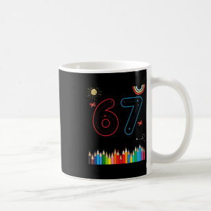 Mug 67 Tracing Funny Meme Enseignants d'école élémenta