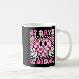 Mug 67e jour d'école 67 jours plus intelligent prof fi