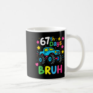 Mug 67e jour d'école Bruh drôle mème 67 monstre truc