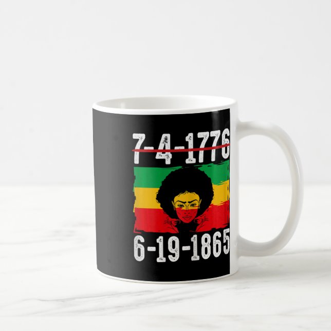 Mug 6-19-1865 Mois de l'histoire des Noirs afro-améric (Droite)
