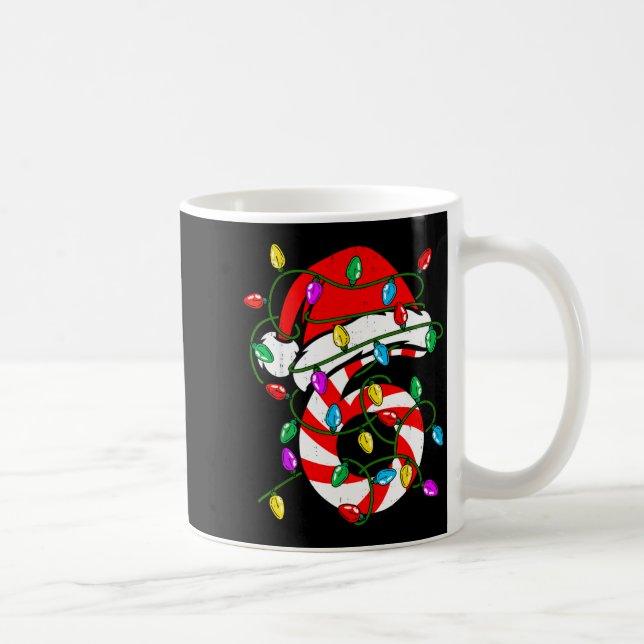 Mug 6 7 67 Meme Six Seven Candy Funny Christmas Couple (Droite)