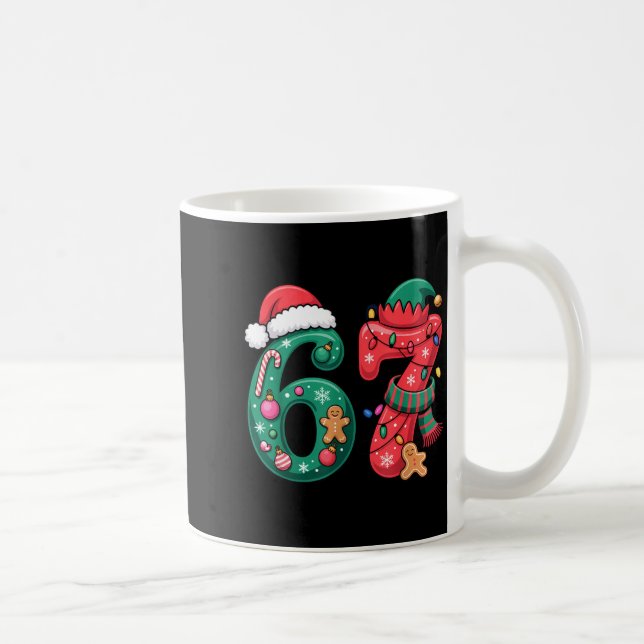 Mug 6 7 Christmas Duo Meme Outfit For Funny Holiday Hu (Droite)