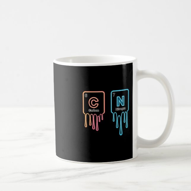 Mug 6 7 Drôle Science Professeur de Chimie Tableau Pér (Droite)
