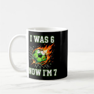 Mug 6 7 J'étais 6 Maintenant j'ai 7 Ans Footballeur Ga