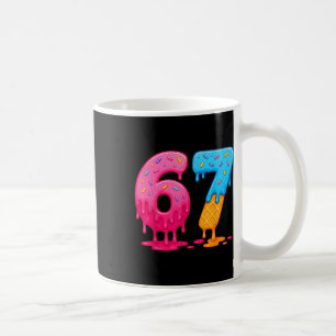 Mug 6 7 Mème Six Sept Glace au Chocolat qui Dégouline