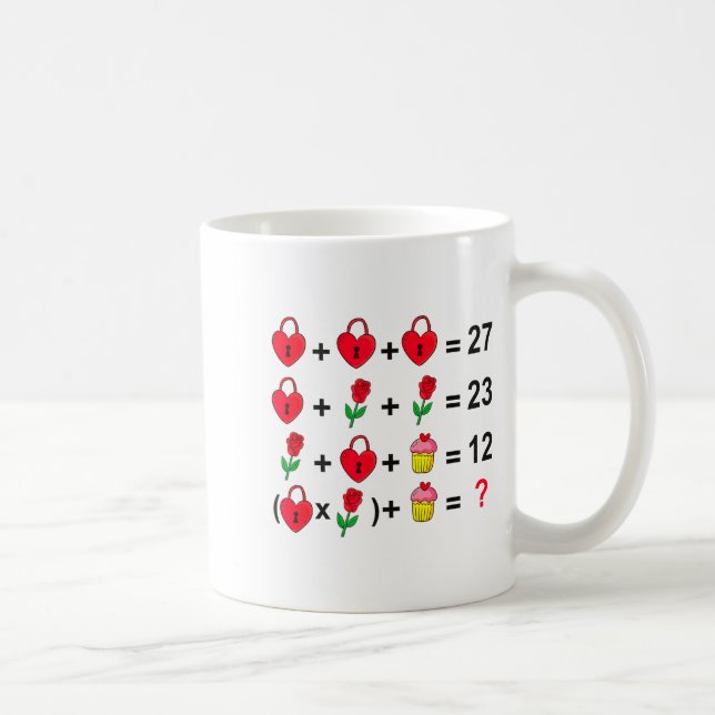 Mug 6 7 Mème Six Sept Saint-Valentin 67 Faites Le Calc (Droite)