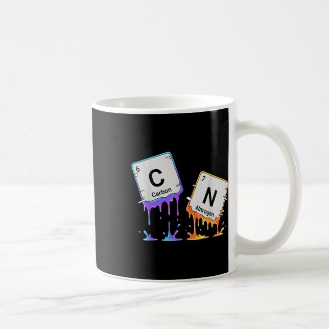 Mug 6 7 Periodic Table Meme Science Chemistry Nerd Hum (Droite)