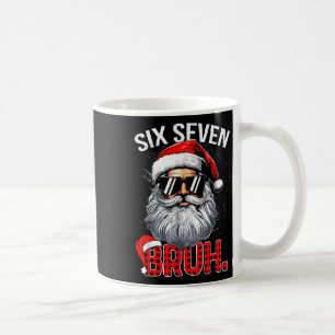 Mug 6 7 Six Sept Hand Gen Z Alpha Meme Argot Xmas Noël
