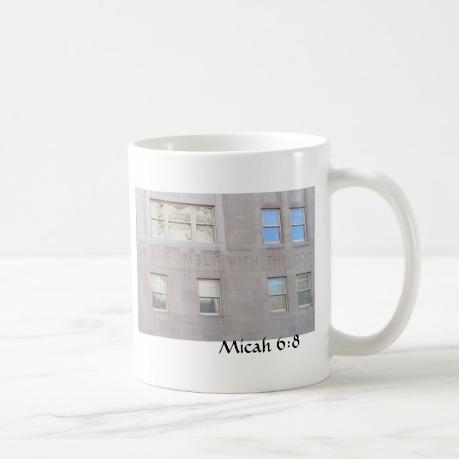 Mug 6:8 de Micah (Droite)