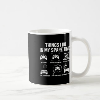 Mug 6 Choses Que Je Fais Dans Mes Chemises De Temps De