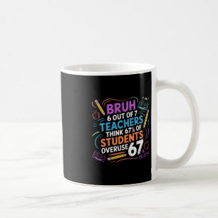 Mug 6 enseignants sur 7 pensent que 67% des élèves abu