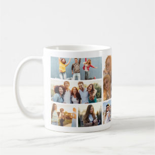 Mug 6 Photo Collage Modèle Personnaliser