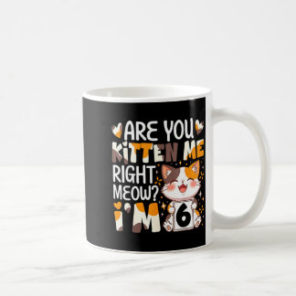 Mug 6e anniversaire chaton de 6 ans tout de suite chat