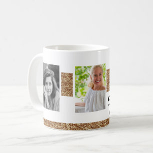 Mug 70 ans et Fabuleux Paillettes Dorées 2 Photo 70e A