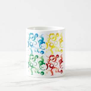 Mug 70 Couleur Et Formes Musique
