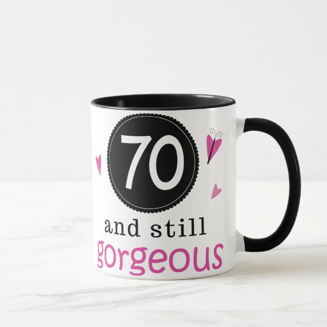 Mug 70 et encore idée magnifique de cadeau (Droite)