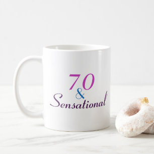 Mug 70 et Sensational 70th Birthday Classy Gift