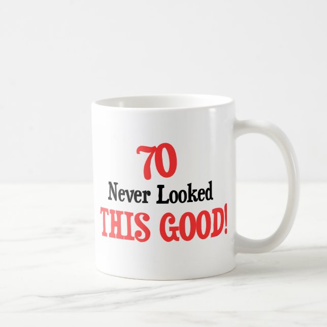 Mug 70 n'a jamais regardé ceci bon (Droite)