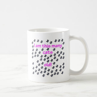 Mug 70 têtes de chat vieilles