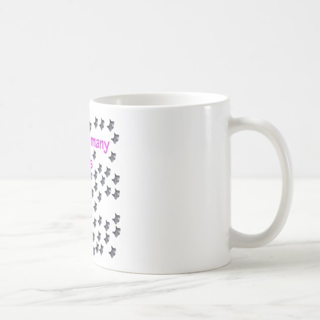 Mug 70 têtes de chat vieilles (Droite)