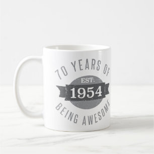 Mug 70e anniversaire Awesome 1954