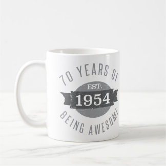 Mug 70e anniversaire Awesome 1954