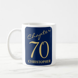 Mug 70e anniversaire Blue Gold